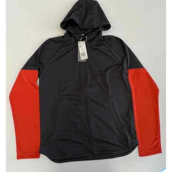 Adidas Men Athletics Team Issue Full-Zip Fleece Hoodie Ti Lite Hoody2 DH9071 M. - Picture 8 of 8